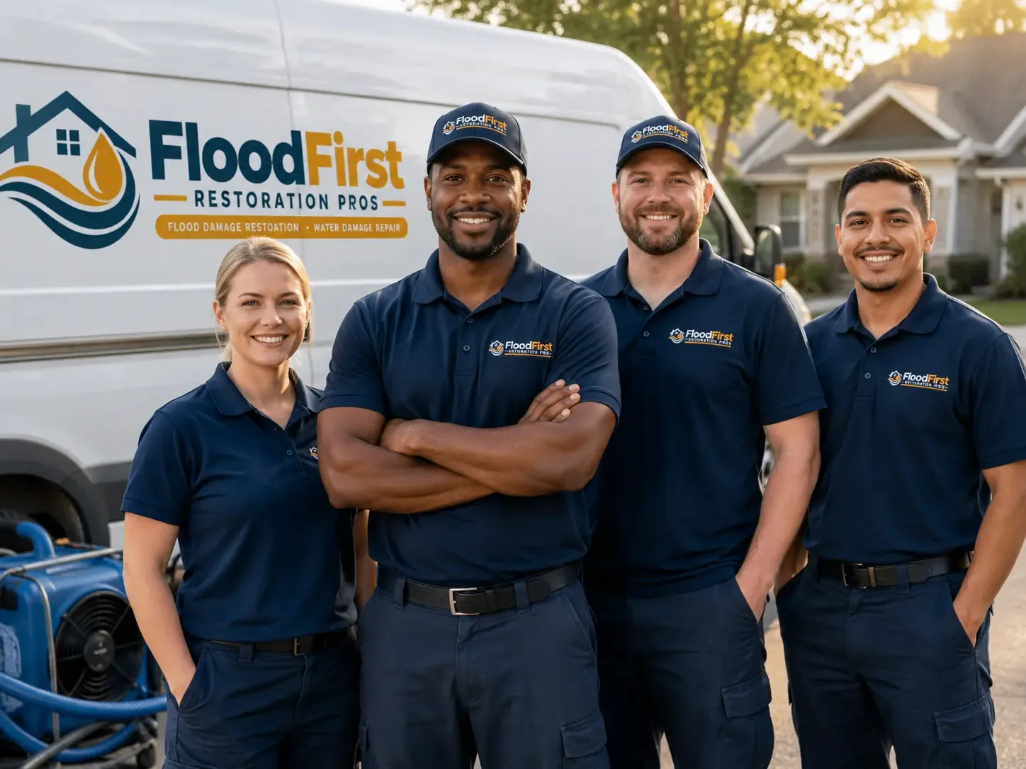 Flood Damage Restoration company in Fishing Creek, MD